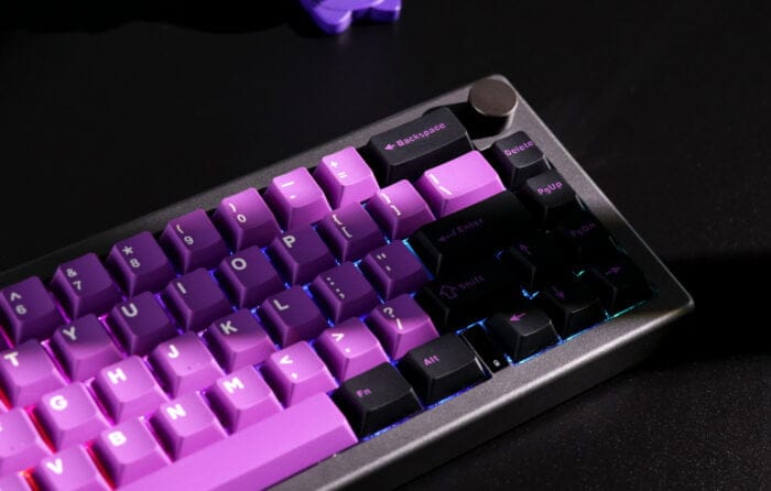 10 Epomaker TH80 Preto Roxo