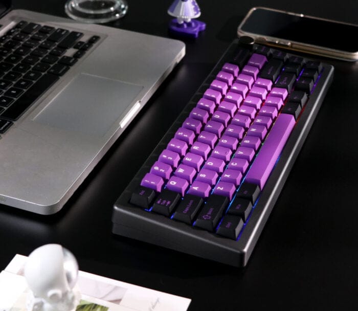 9 Epomaker TH80 Preto Roxo