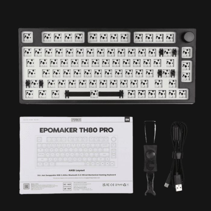 Epomaker TH80 PRO Barebone Kit - Image 10