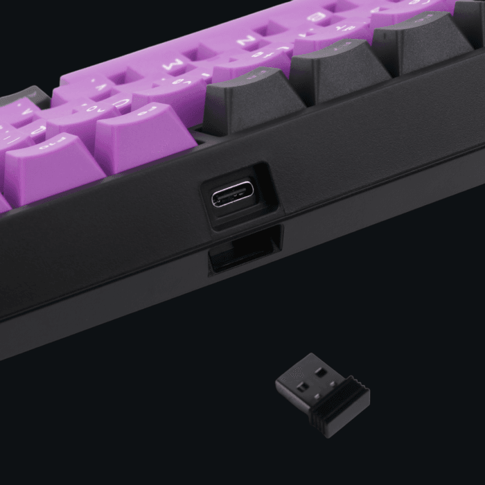 Epomaker TH80 Preto Roxo Epomaker TH80 Preto Roxo