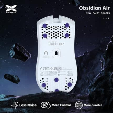 X-Raypad Obsidian Air Mouse Skates – Universal Donuts