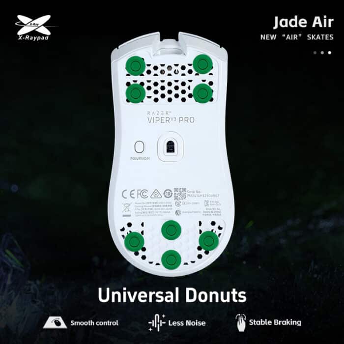 xraypad-Jade-Air-donuts-mouse-skates-feets-3 X-Raypad Jade Air Mouse Feets – Universal Donuts