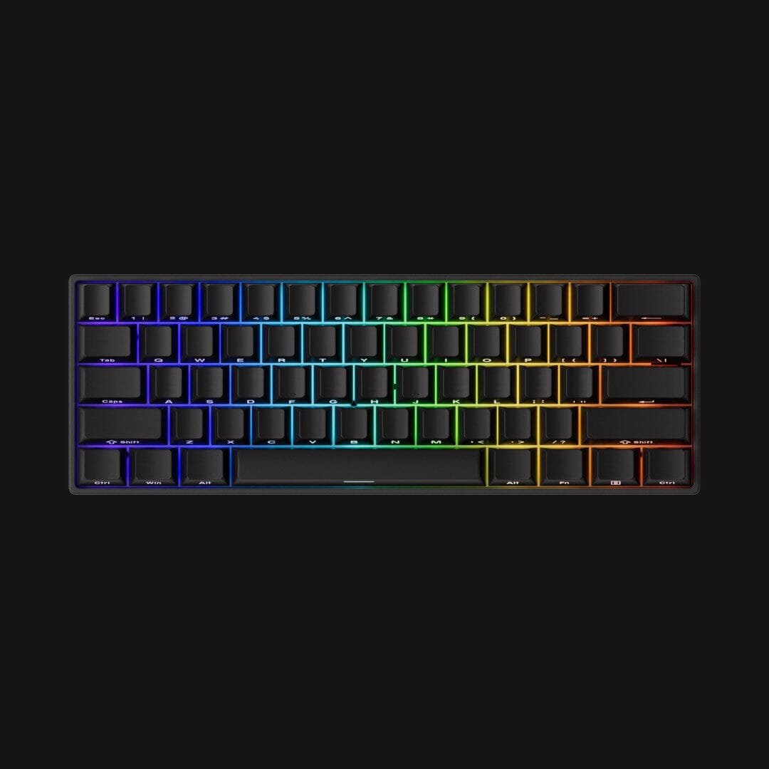 AKKO Monsgeek FUN60 PRO Black ANSI Wired Magnetic Keyboard 8k 0.01mm