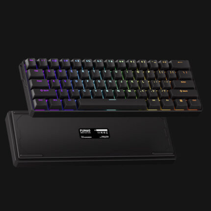 Akko MonsGeek FUN60 Ultra TMR Magnetic Gaming Keyboard – 60%, ANSI, Rapid Trigger, 8K