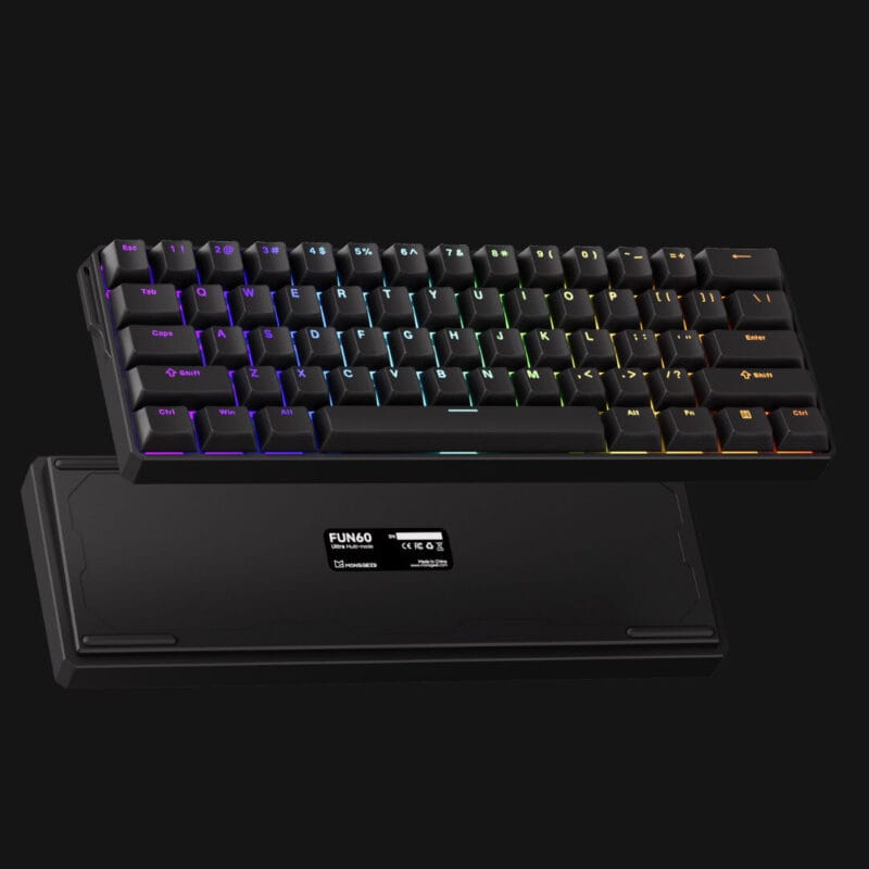 Akko MonsGeek FUN60 Ultra TMR Magnetic Gaming Keyboard – 60%, ANSI, Rapid Trigger, 8K