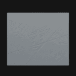 White anti-slip silicone base with Yuki Aim branding pattern.