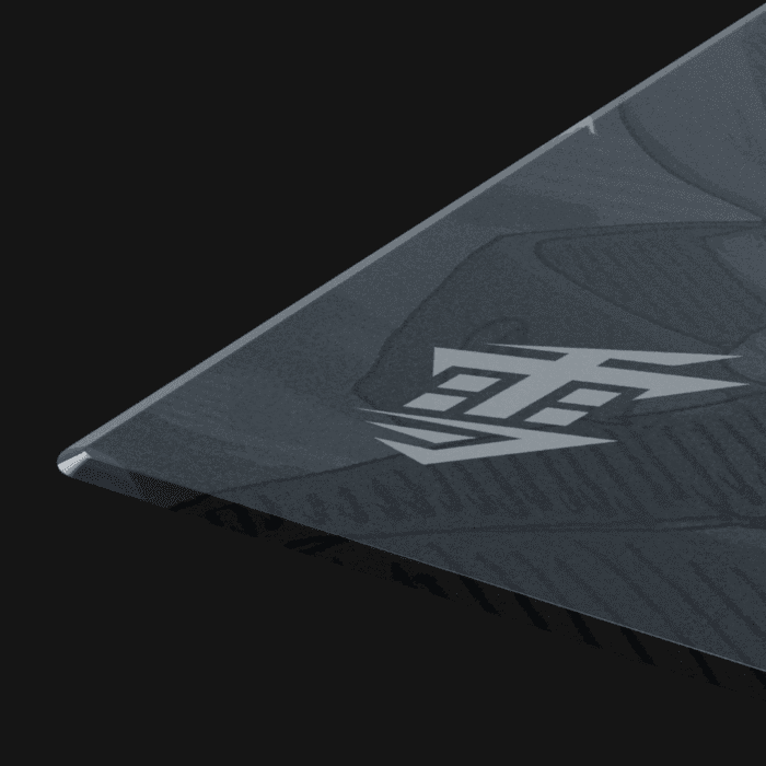 Yuki Aim Monokuro Glass Mousepad New Tapered Edges