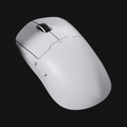 Side profile of the MCHOSE A5 V3 highlighting the ergonomic shape optimized for small to medium hands.