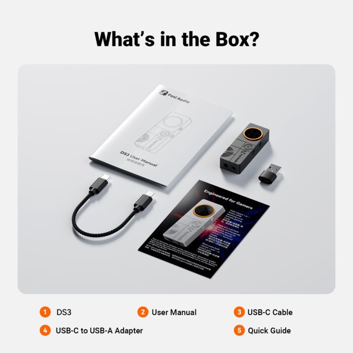 Fosi Audio DS3 Packaging