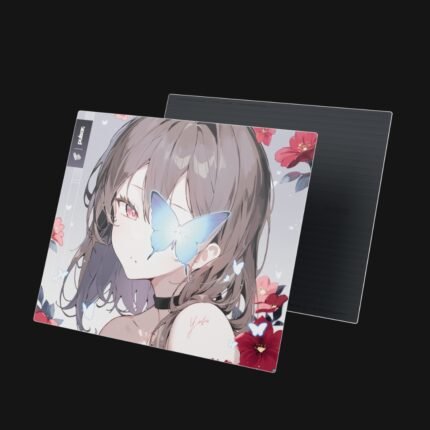 Yuki Aim x Pulsar Superglide3 Glass Mousepad