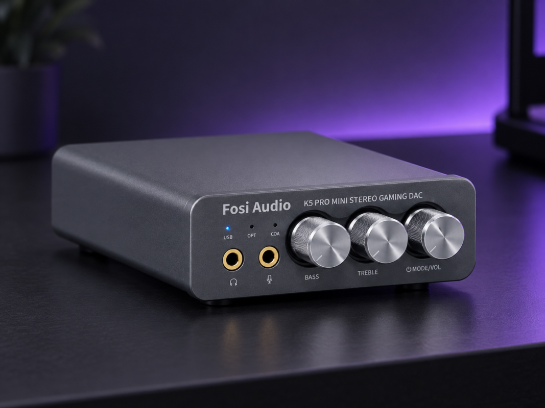 Fosi Audio K5 Pro DAC AMP for gaming