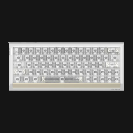 ATK RS63 Air White – Teclado Gaming Magnético Hall Effect 8K com iluminação RGB