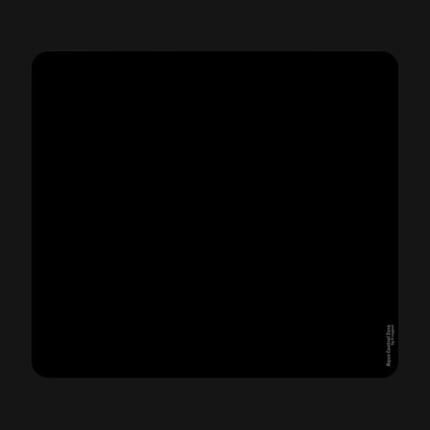 X-raypad Aqua Control Zero Preto Puro – Mousepad Gaming XL 450 x 400 mm